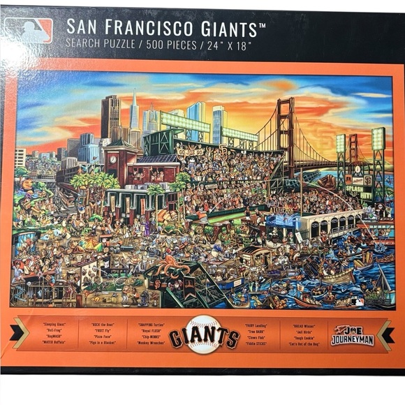 San Francisco Giants search puzzle, NWT - Picture 1 of 2